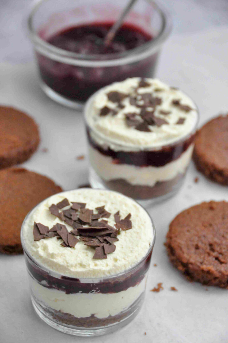 Mini Black Forest Cakes Crazy Kitchen