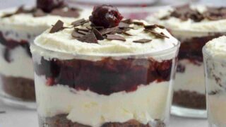 DLux Mini Dessert Cups Black Forest Cake